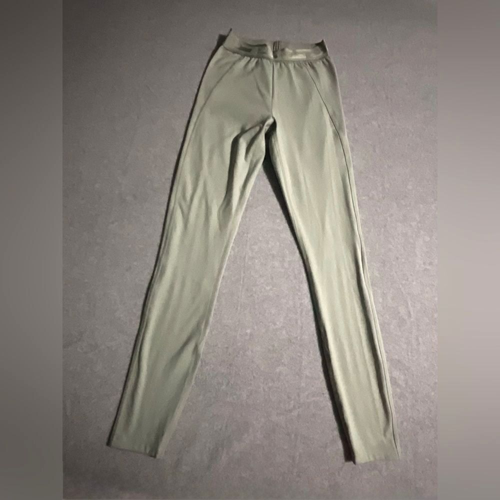 PINK Active Sage Green High Waisted Leggings Size Small Workout Yoga Athletic